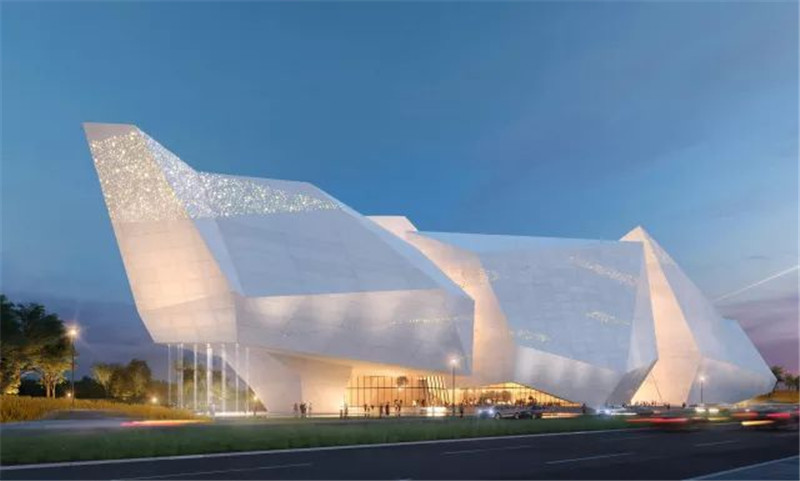 成都博物馆设计效果图