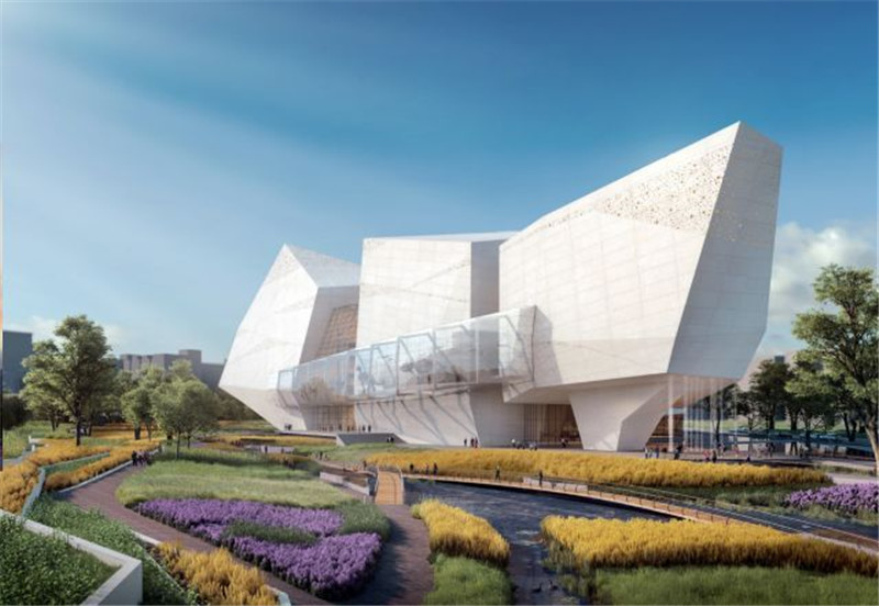 成都博物馆设计效果图